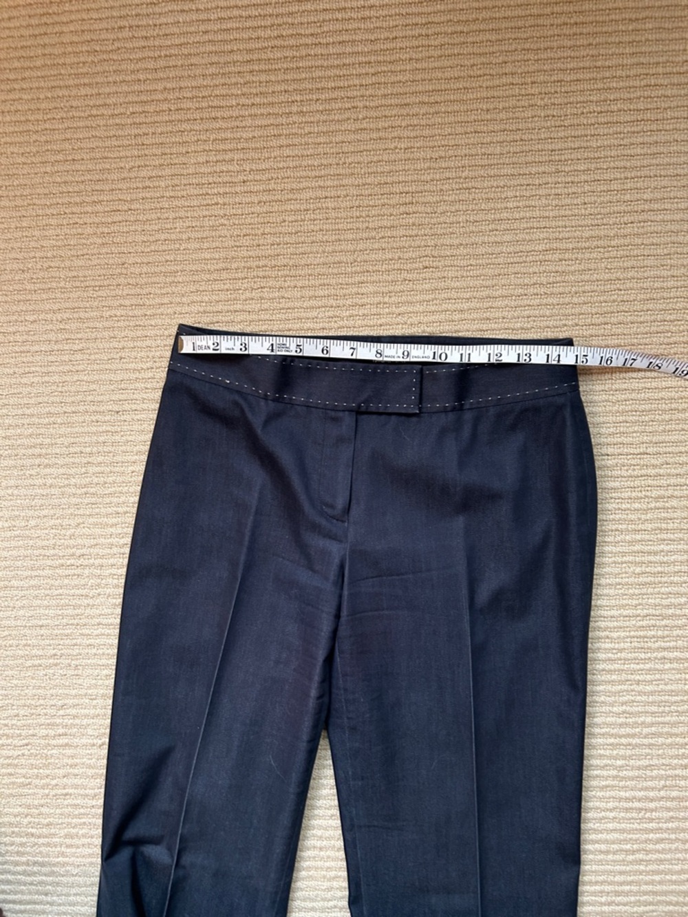 Tahari dress slacks. Sz 4 cotton. - Picture 5 of 8